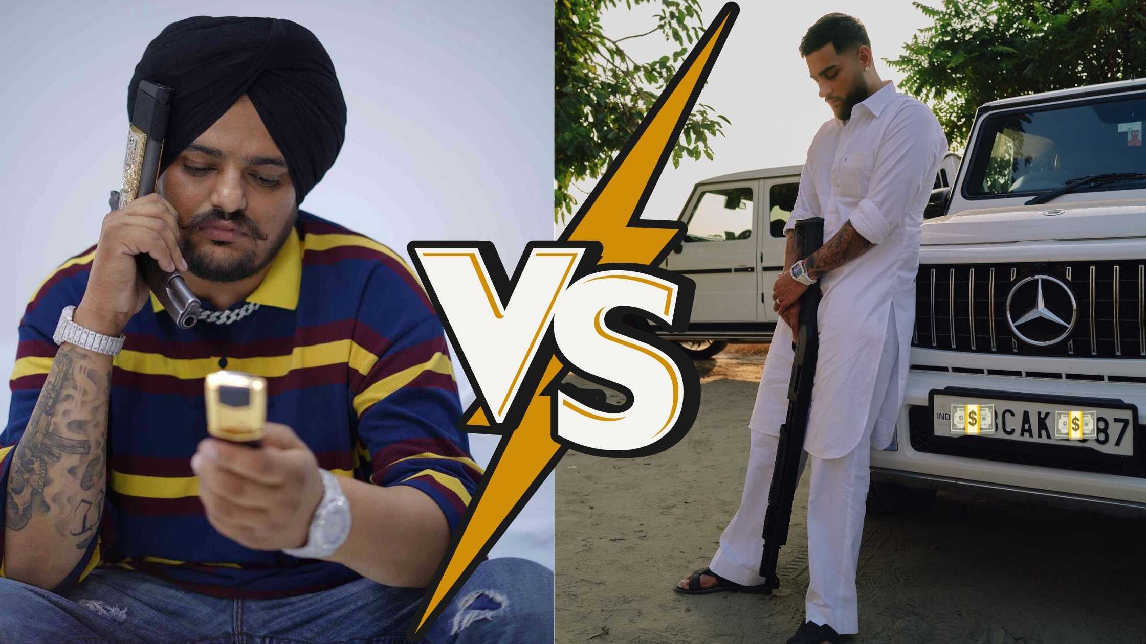 Sidhu Moose Wala vs Karan Aujla​ - Book Punjabi Singer